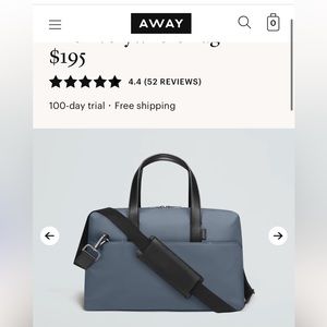 Away travel bag